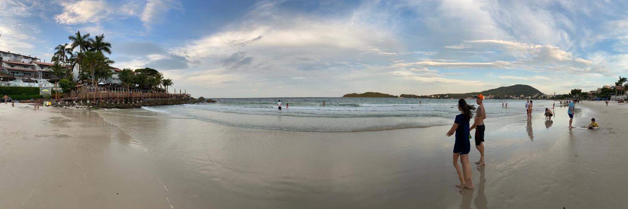 Apto Vista Mar -250Mts Da Praia บอมบินญัส ภายนอก รูปภาพ